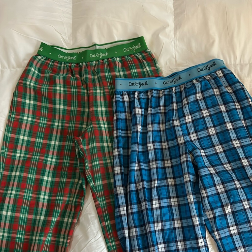 Boys XL Cat and Jack pajama pants - 2 pairs